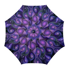 Abstract Pattern Fractal Wallpaper Golf Umbrellas by Nexatart