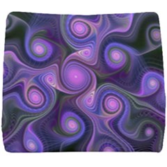 Abstract Pattern Fractal Wallpaper Seat Cushion by Nexatart