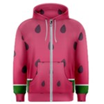 Watermelon Fruit Summer Red Fresh Men s Zipper Hoodie