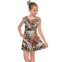 Holy Land Flowers 4 Kids Cap Sleeve Dress