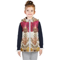 Holy Land Flowers 6 Kid s Hooded Puffer Vest