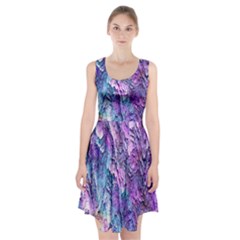 Background Peel Art Abstract Racerback Midi Dress