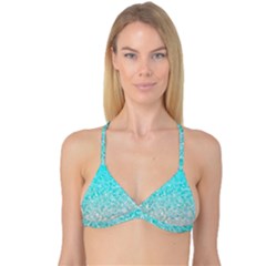 Sea Shore Reversible Tri Bikini Top by Seashineswimwear