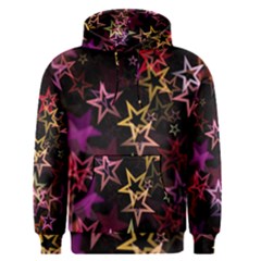 Stars Background Pattern Seamless Men s Pullover Hoodie by Sapixe