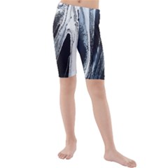 Odin s View 2 Kids  Mid Length Swim Shorts by WILLBIRDWELL