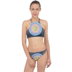 Mandala Cosmos Spirit Racer Front Bikini Set by Sapixe