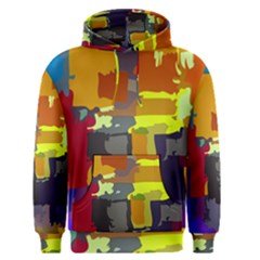 Abstract Vibrant Colour Men s Pullover Hoodie by Sapixe