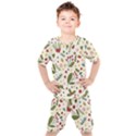 Floral Christmas pattern  Kid s Set View1