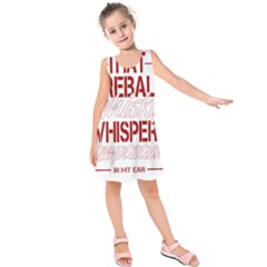 Fireball Whiskey Shirt Solid Letters 2016 Kids  Sleeveless Dress by crcustomgifts