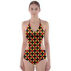 New Stuff-1 Cut-out One Piece Swimsuit by ArtworkByPatrick