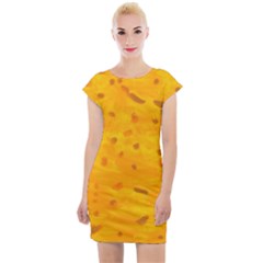 Goldfish Cap Sleeve Bodycon Dress