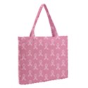 Pink Ribbon - breast cancer awareness month Medium Tote Bag View2