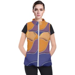 Autumn Copyspace Wallpaper Women s Puffer Vest by Sapixe