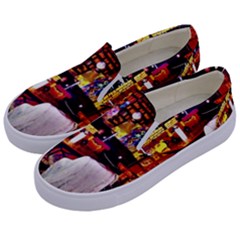 Painted House Kids  Canvas Slip Ons