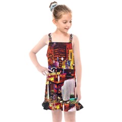 Painted House Kids  Overall Dress by MRTACPANS