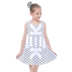 Logo Kek Pattern Black And White Kekistan Kids  Summer Dress by snek