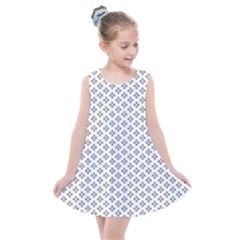 Logo Kek Pattern Black And White Kekistan White Background Kids  Summer Dress by snek