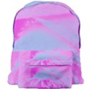 Perfect Hot Pink And Light Blue Rose Detail Giant Full Print Backpack View1