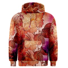 Flower Power, Colorful Floral Design Men s Pullover Hoodie by FantasyWorld7