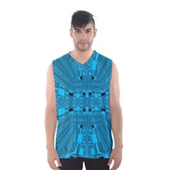 Technology Board Trace Digital Men s Basketball Tank Top