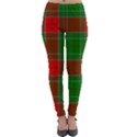 Lumberjack Plaid Buffalo Plaid Lightweight Velour Leggings View1