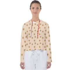 Pattern Gingerbread Star Women s Slouchy Sweat by Simbadda