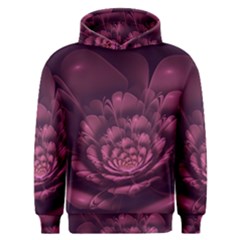 Fractal Blossom Flower Bloom Men s Overhead Hoodie by Wegoenart