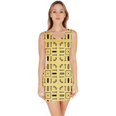 Pattern Background Abstract Design Bodycon Dress