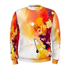 Paint Splash Paint Splatter Design Men s Sweatshirt by Wegoenart