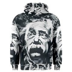 Albert Einstein Street Art Men s Overhead Hoodie by Wegoenart