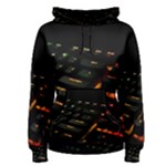 Keyboard Led Technology Women s Pullover Hoodie