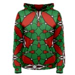 Christmas Seamless Pattern Xmas Women s Pullover Hoodie