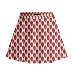 Colorful Shiny Eat Edible Food Mini Flare Skirt by Wegoenart
