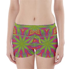 Abstract Art Abstract Background Boyleg Bikini Wrap Bottoms