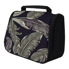 Jungle Leaves Tropical Pattern Full Print Travel Pouch (small) by Wegoenart