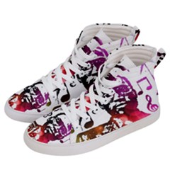 Befunky Mgclothingstore Jpg Women s Hi-top Skate Sneakers by mgfiretestedshop