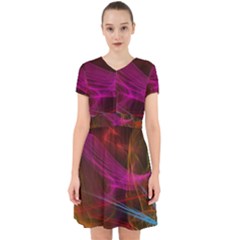 Background Abstract Colorful Light Adorable In Chiffon Dress