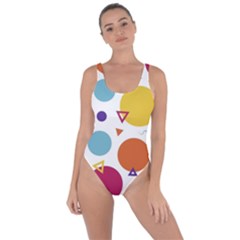 Background Background Polka Dot Bring Sexy Back Swimsuit by Wegoenart