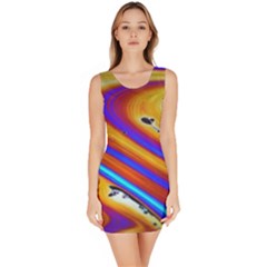 Abstract Architecture Background Bodycon Dress