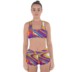 Abstract Architecture Background Racerback Boyleg Bikini Set by Wegoenart