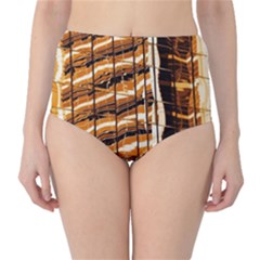 Abstract Architecture Background Classic High-waist Bikini Bottoms by Wegoenart