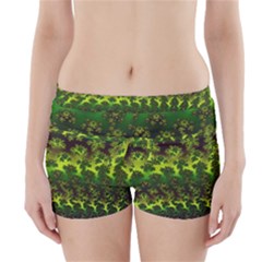 Fractal Gradient Colorful Infinity Boyleg Bikini Wrap Bottoms