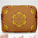 Abstract Fractal Pattern Washed Out Make Up Pouch (Large) View1