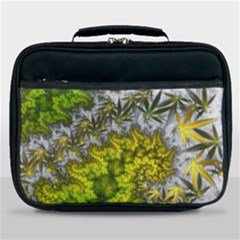 Fractal Mobius Dragon Marijuana Lunch Bag by Wegoenart