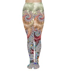 Fractal Artwork Design Pattern Tights by Wegoenart