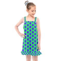 Background Pattern Structure Kids  Overall Dress