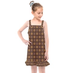 Background Pattern Structure Kids  Overall Dress