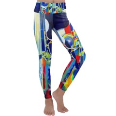 Twilight Bass No 2 F Kids  Lightweight Velour Classic Yoga Leggings