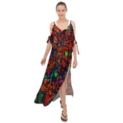 Dance  Of The  Forest 1 Maxi Chiffon Cover Up Dress