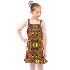 Abstract #8   I   Autumn 6000 Kids  Overall Dress